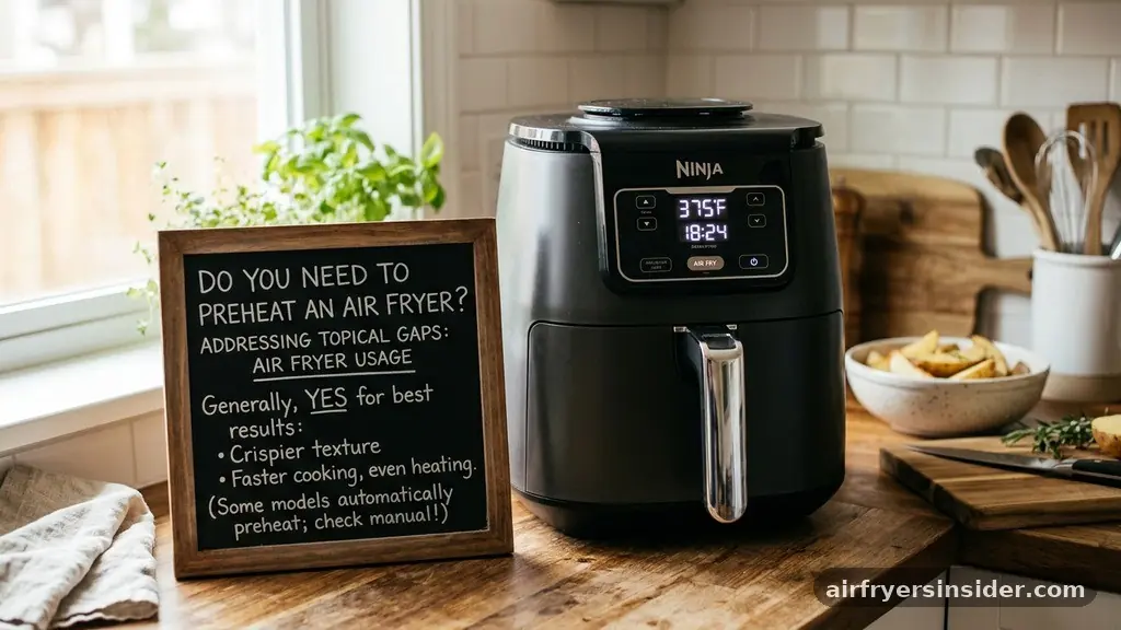 Addressing Topical Gaps in Air Fryer Usage - do you need to preheat an air fryer