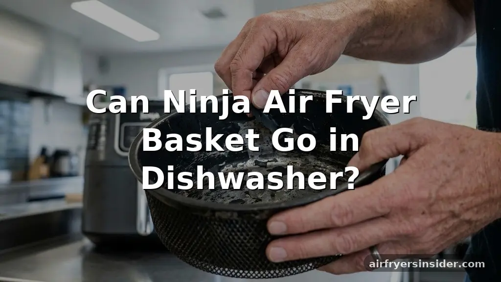 can ninja air fryer basket go in dishwasher