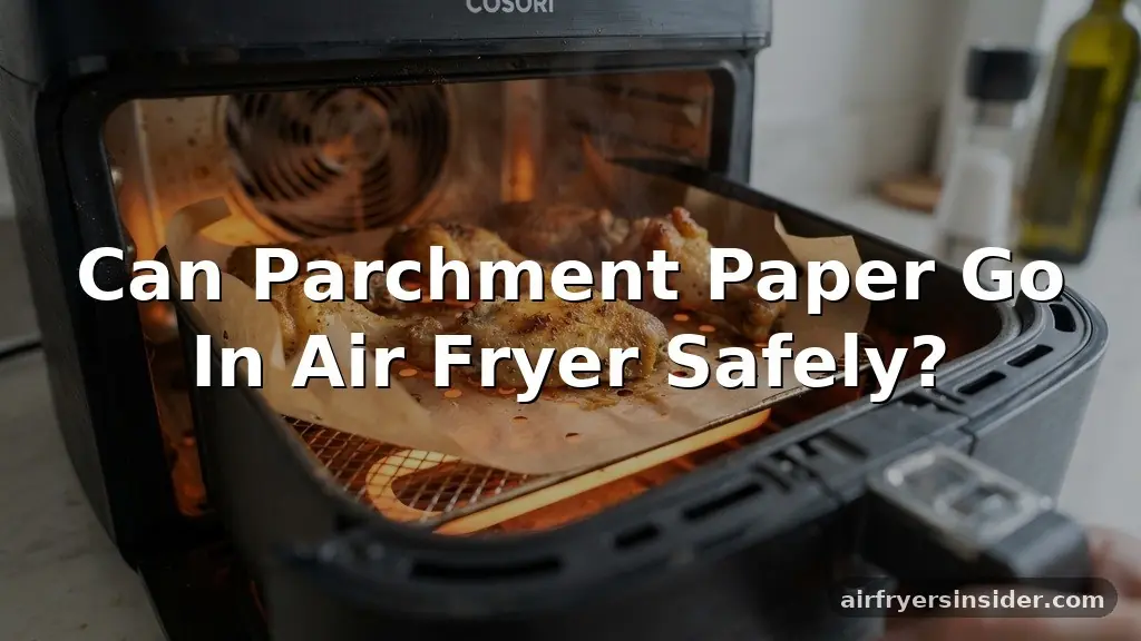 can parchment paper go in air fryer