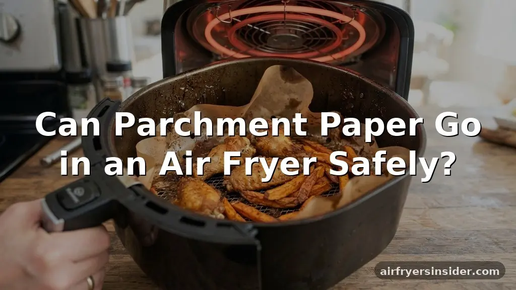 can parchment paper go in an air fryer