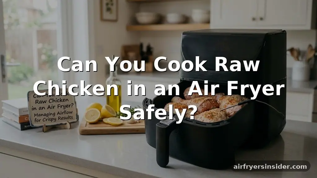can you cook raw chicken in an air fryer