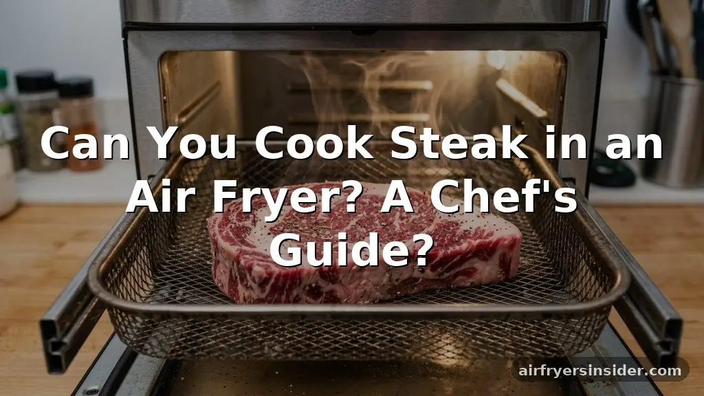 can you cook steak in an air fryer
