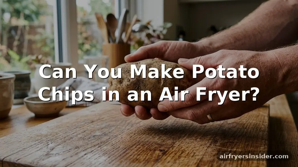can you make potato chips in an air fryer