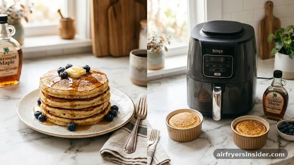 Comparing Air Fryer Performance - can you make pancakes in an air fryer