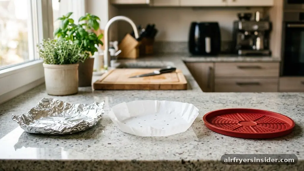 Comparing Alternatives for Basket Maintenance - can you put aluminum foil in an air fryer