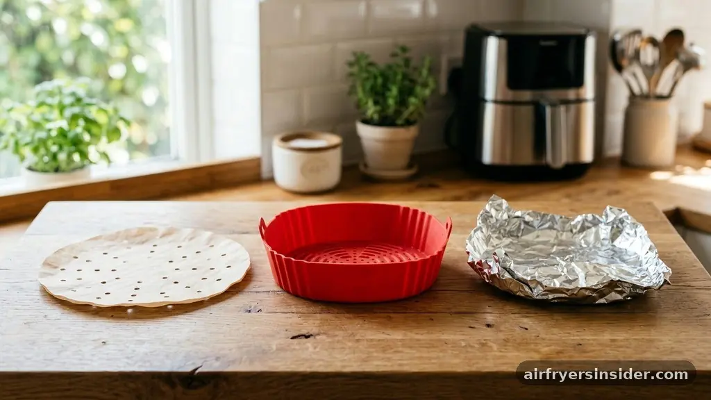 Comparing Common Air Fryer Liners - can you use parchment paper in an air fryer