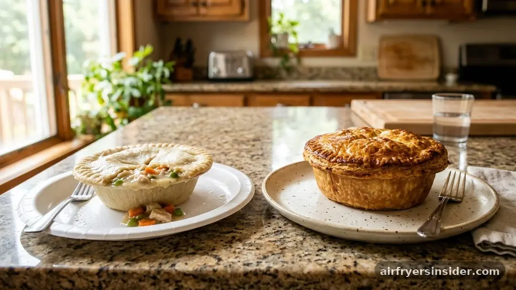 Comparing Cooking Methods for Frozen Pies - can you cook a pot pie in an air fryer