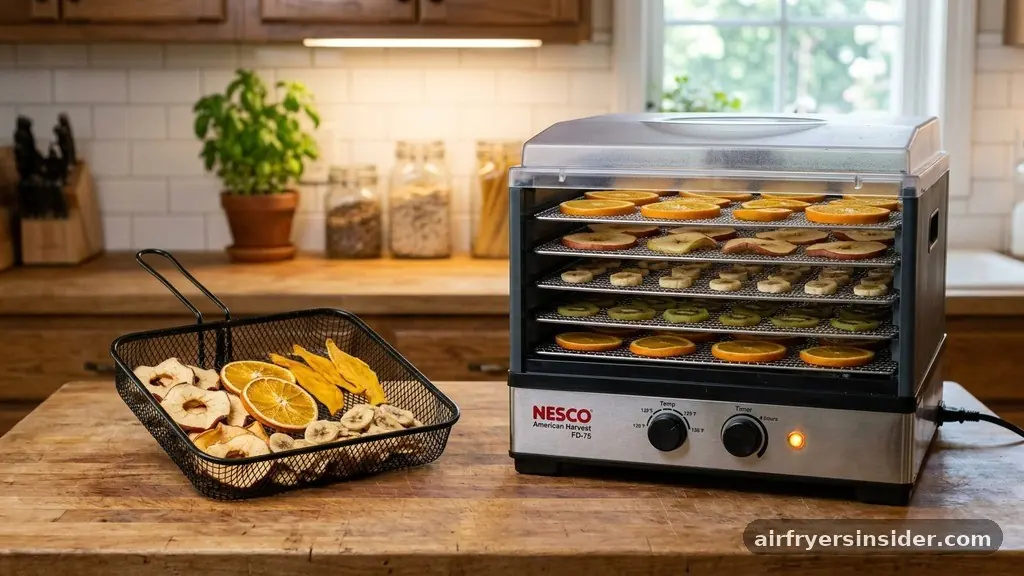 Comparing Dehydration Methods - can you dehydrate in an air fryer