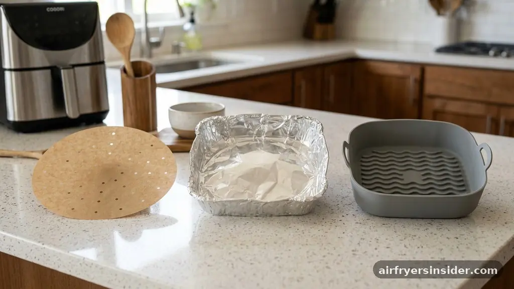 Comparing Parchment to Other Liners - can parchment paper be used in an air fryer