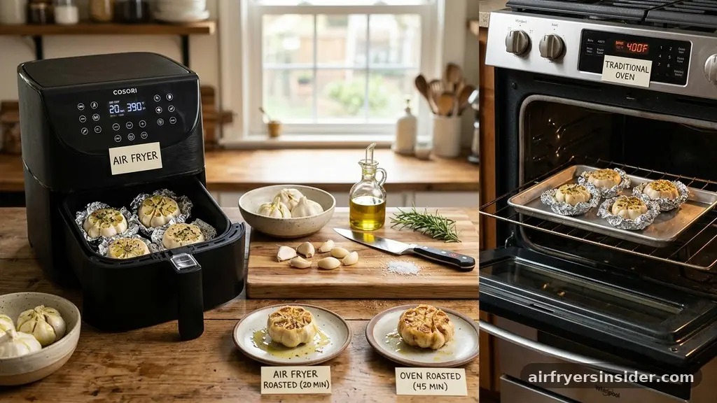 Comparing Roasting Methods: Air Fryer vs. Traditional Oven - can you roast garlic in an air fryer