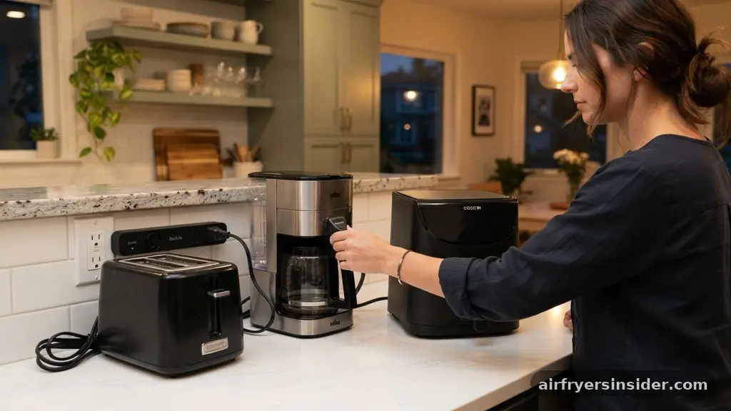 Electrical Safety and Circuit Breakers - how many watts does an air fryer use