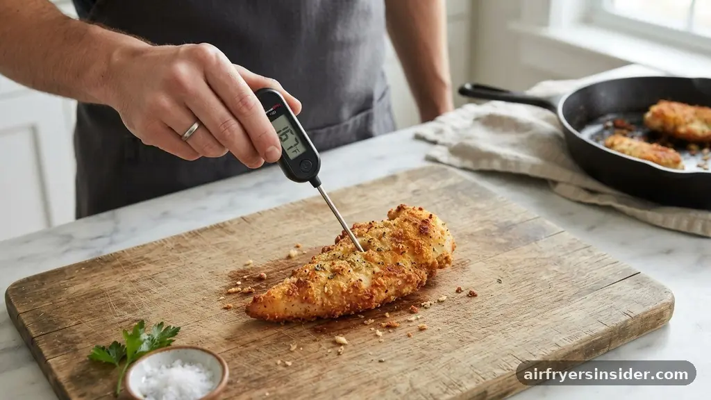 Ensuring Food Safety and Internal Temperature - how long to cook frozen chicken tenders in air fryer