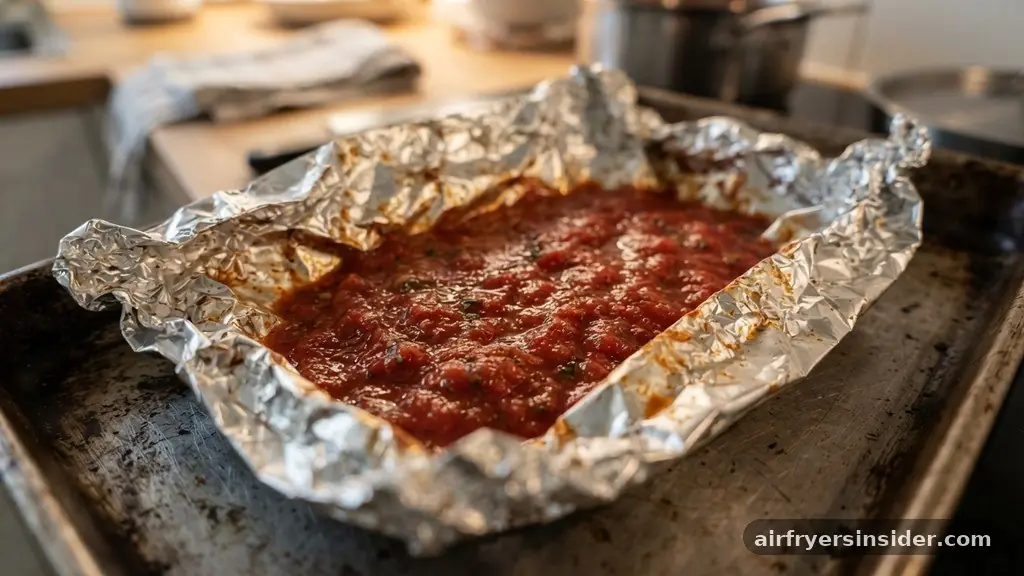 Handling Acidic Foods and Chemical Leaching - can i use tin foil in my air fryer