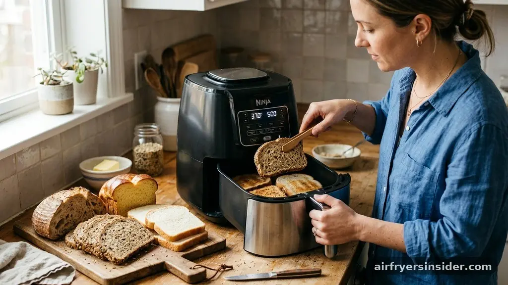 Handling Different Types of Bread - can you make toast in an air fryer