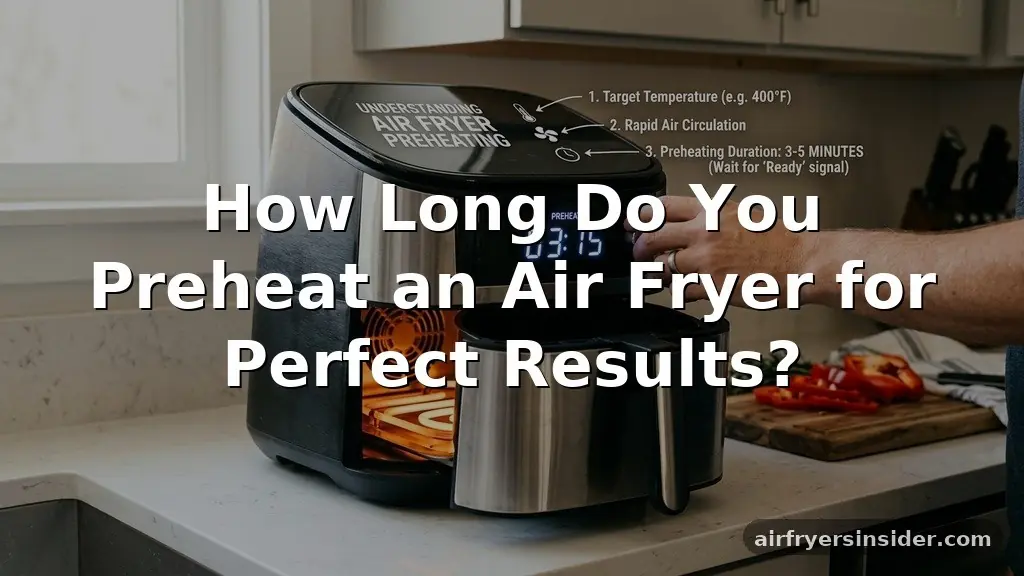 how long do you preheat an air fryer