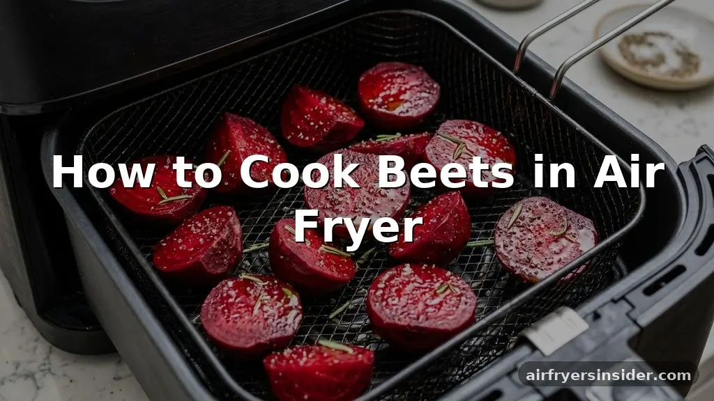 how to cook beets in air fryer