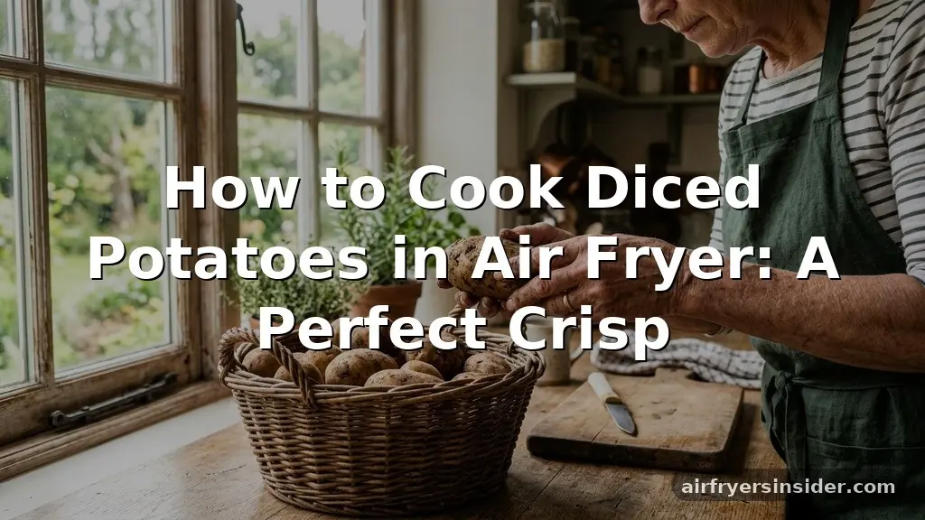 how to cook diced potatoes in air fryer