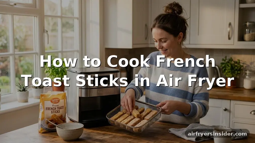 how to cook french toast sticks in air fryer
