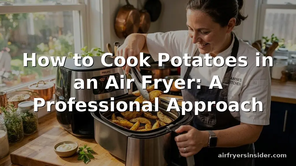 how to cook potatoes in an air fryer
