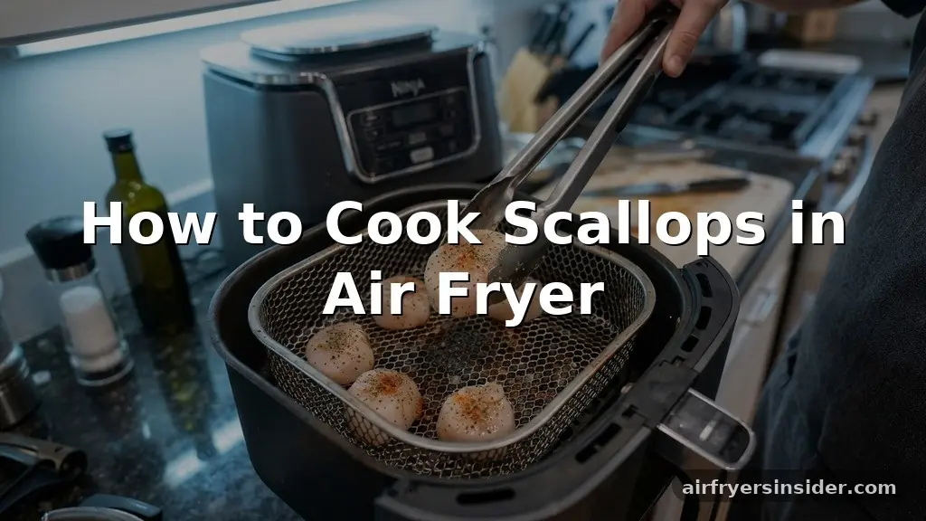 how to cook scallops in air fryer
