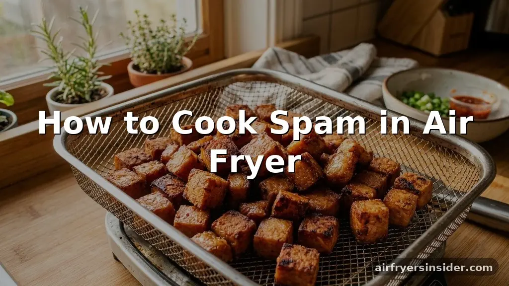 how to cook spam in air fryer