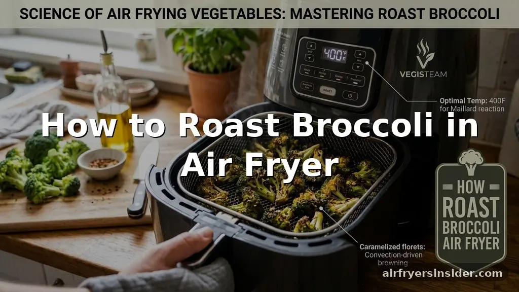 how to roast broccoli in air fryer