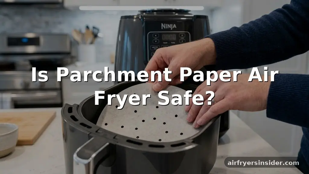 is parchment paper air fryer safe