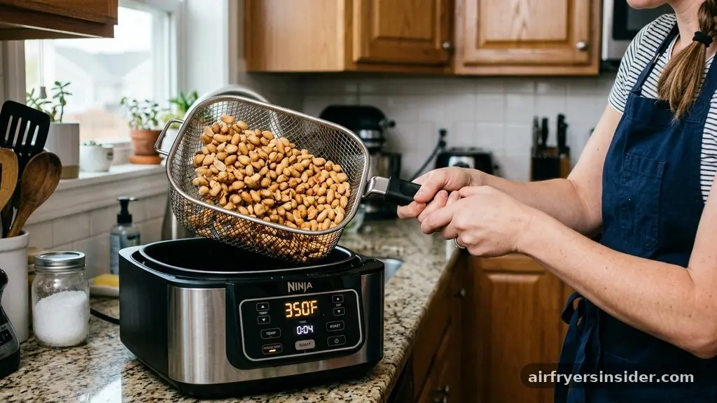 Managing Roasting Time and Temperature - how to roast peanuts in air fryer