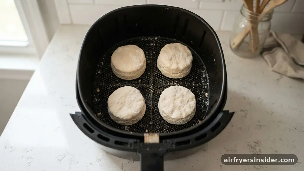 Managing Space and Airflow - how long to cook grands biscuits in air fryer