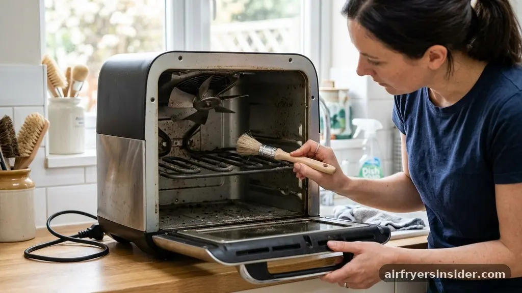 Managing the Heating Element and Fan - how to clean air fryer oven