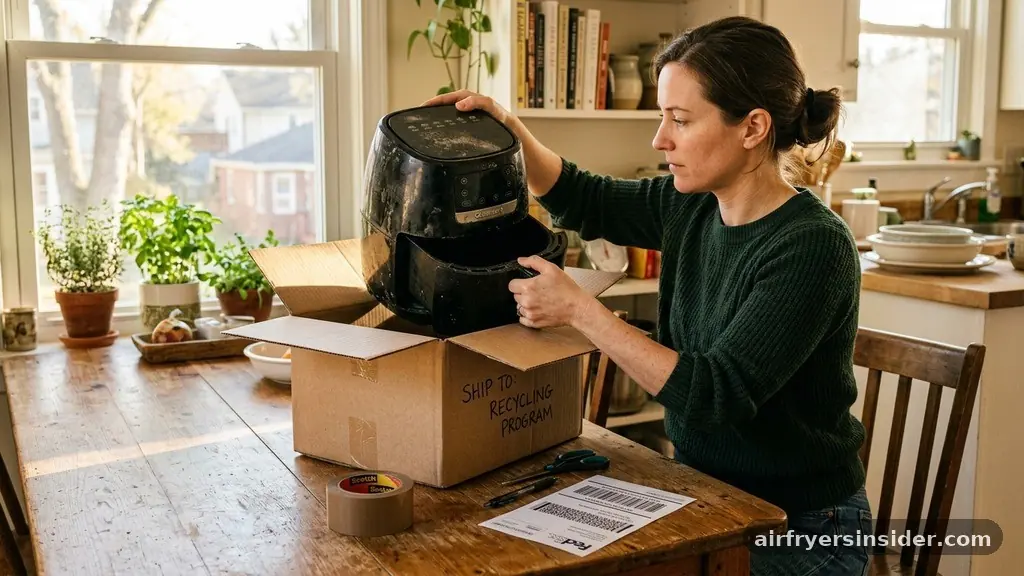 Manufacturer Take-Back Programs - how to dispose of air fryer