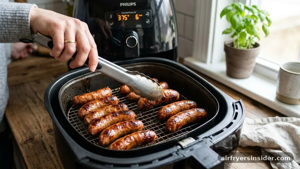Optimizing Airflow and Rack Placement - how to cook smoked sausage in air fryer