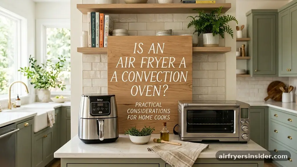 Practical Considerations for Home Cooks - is an air fryer a convection oven