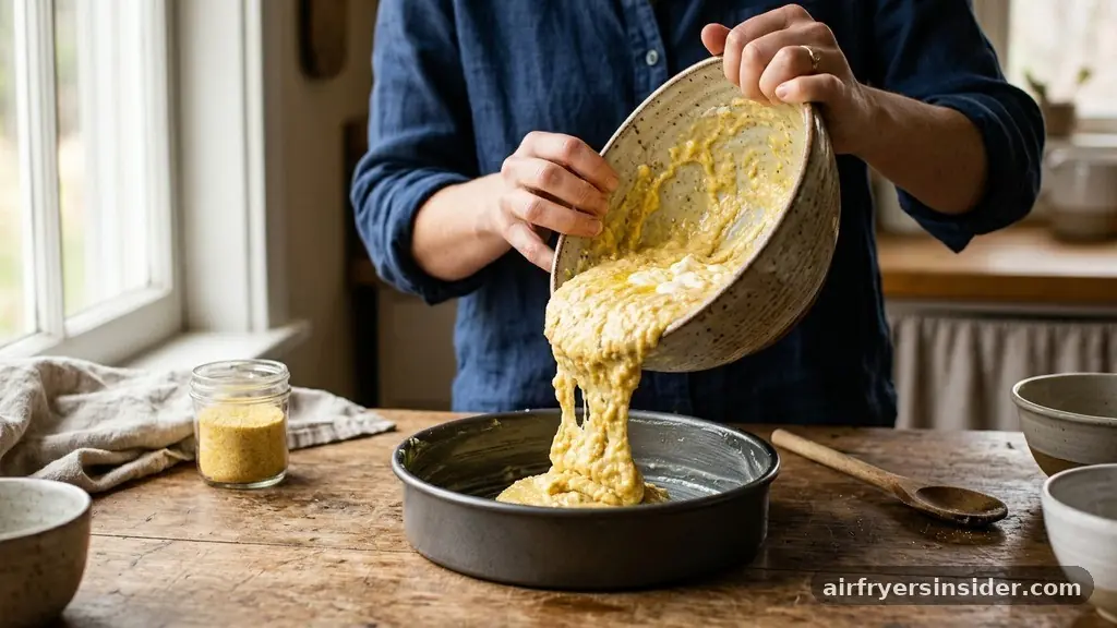 Preventing a Dry Texture - can you make cornbread in an air fryer