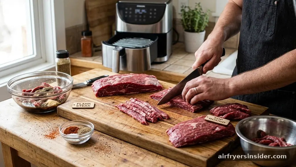 Selecting the Best Cuts of Meat for Jerky - how to make beef jerky in air fryer
