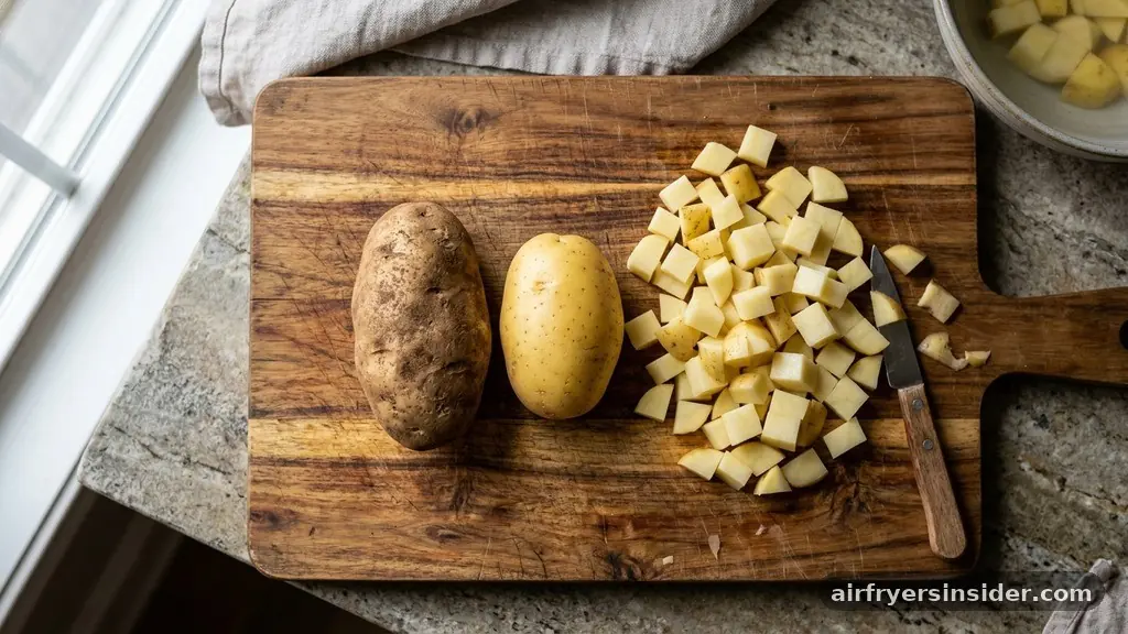 Selecting the Best Potato Varieties for Air Frying - how long to cook cubed potatoes in air fryer