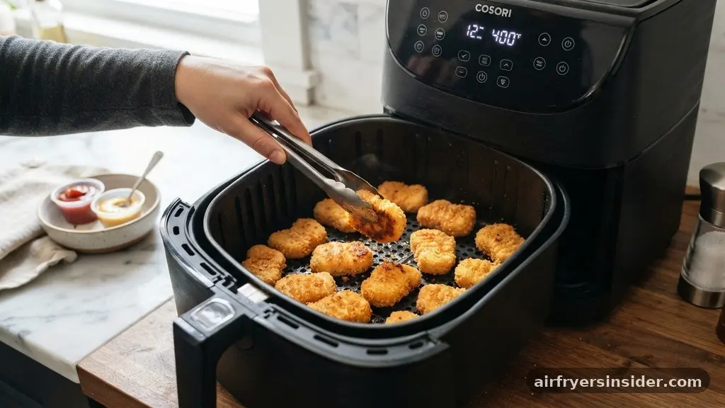 Techniques for Flipping and Even Cooking - how long to cook chicken nuggets in air fryer
