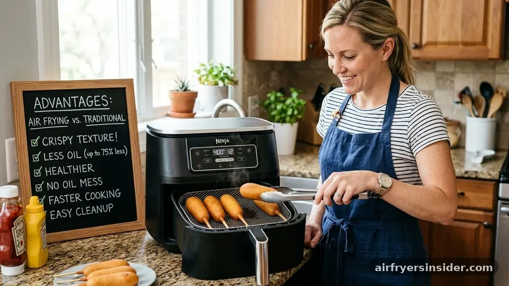 The Advantages of Air Frying Over Traditional Methods - how to cook corn dogs in air fryer