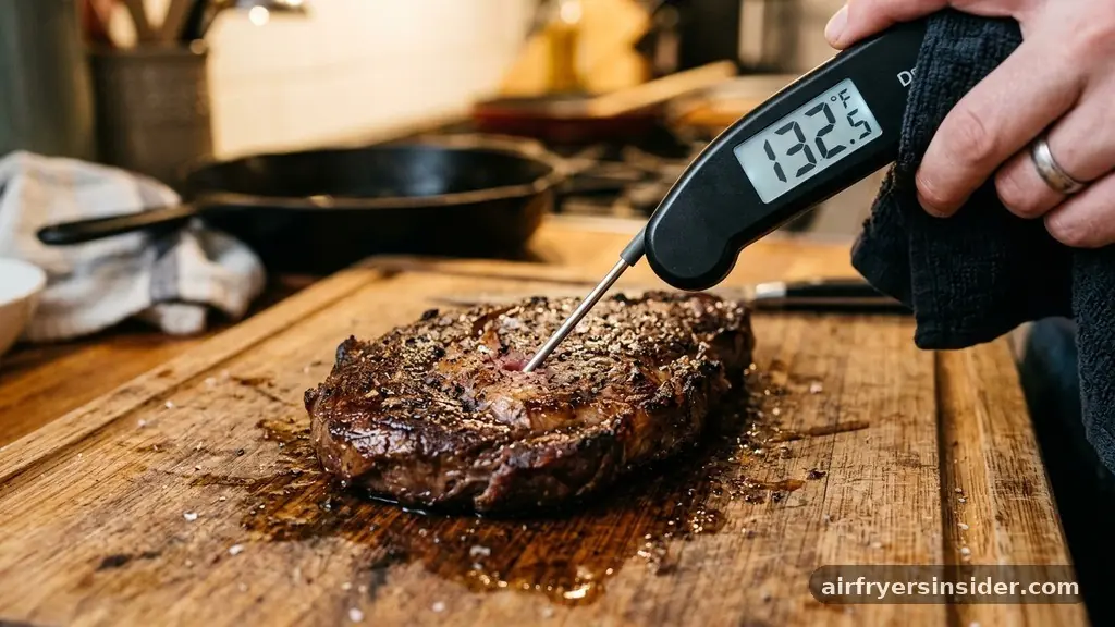 The Importance of Monitoring Doneness - can you make steak in an air fryer