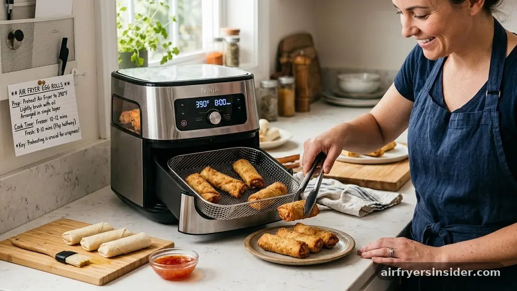 The Importance of Preheating and Preparation - how long to cook egg rolls in air fryer