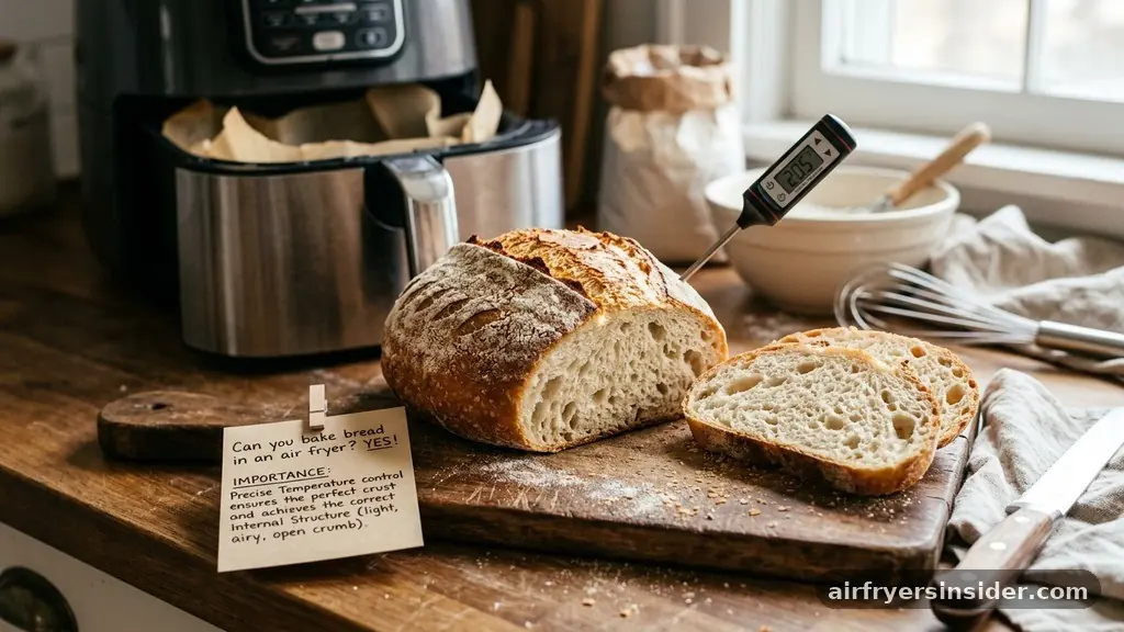 The Importance of Temperature and Internal Structure - can you bake bread in an air fryer