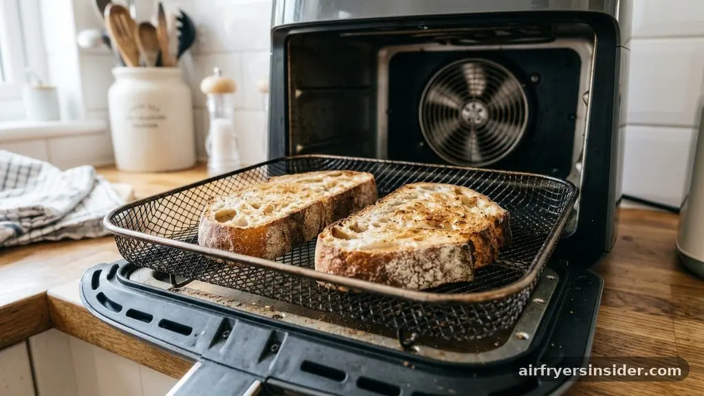 The Mechanics of Air Fryer Toasting - how to toast bread in air fryer