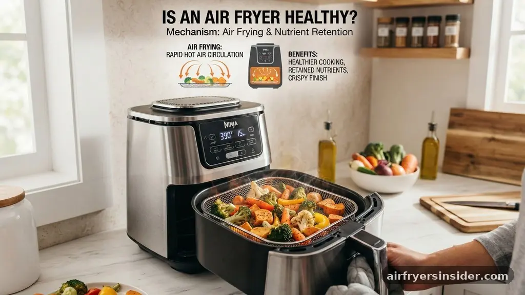 The Mechanism of Air Frying and Nutrient Retention - is an air fryer healthy