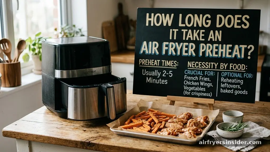 The Necessity of Preheating for Different Foods - how long does it take an air fryer to preheat