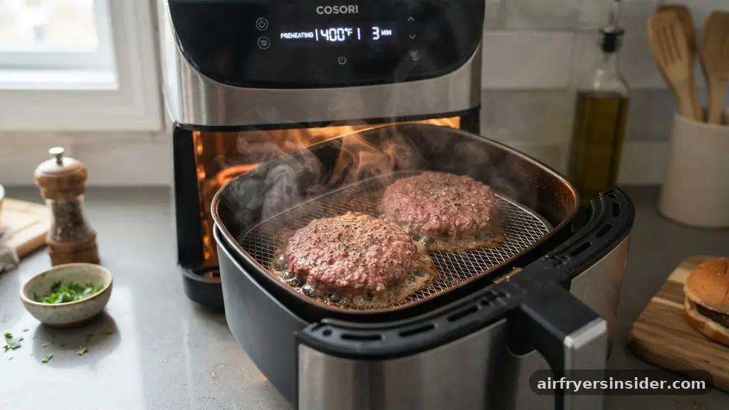 The Role of Preheating and Airflow - can you cook hamburgers in an air fryer