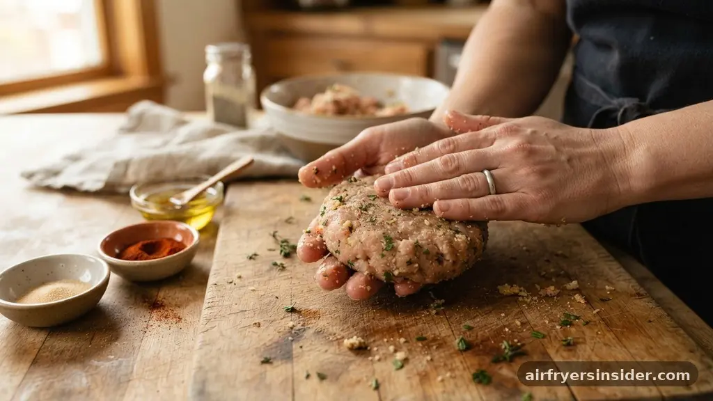 The Role of Seasoning and Moisture - how long to cook turkey burgers in air fryer