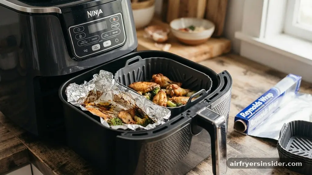 The Role of Silicone Liners - can i put aluminum foil in my air fryer