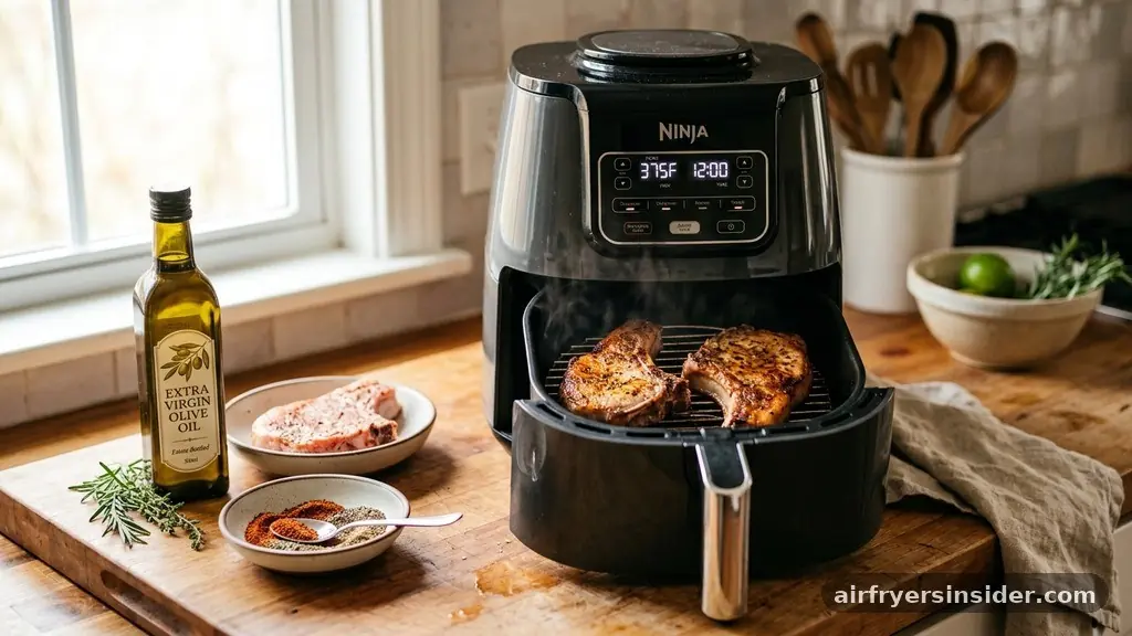 The Science of Air Frying Pork - can you cook pork chops in an air fryer