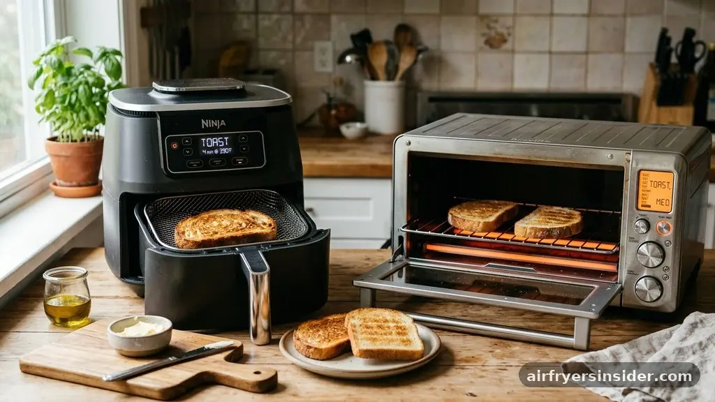 Toaster Oven Comparison and Performance - how to make toast in air fryer