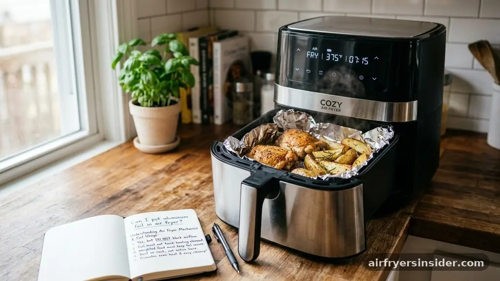 Understanding Air Fryer Mechanics and Foil Usage - can i put aluminum foil in air fryer